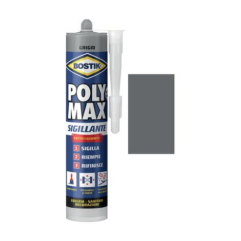 BOSTIK POLYMAX SIGILLANTE GRIGIO ML 280