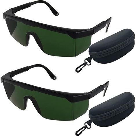 2PCS Laser Safety Glasses, Laser Safety Glasses (Green) (1/5)