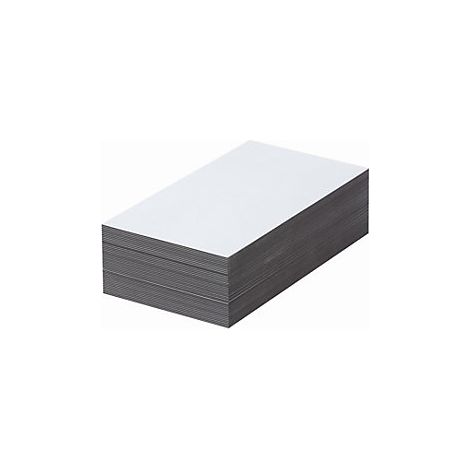 kaiserkraft  Targhetta magnetica per magazzino  bianco  alt x