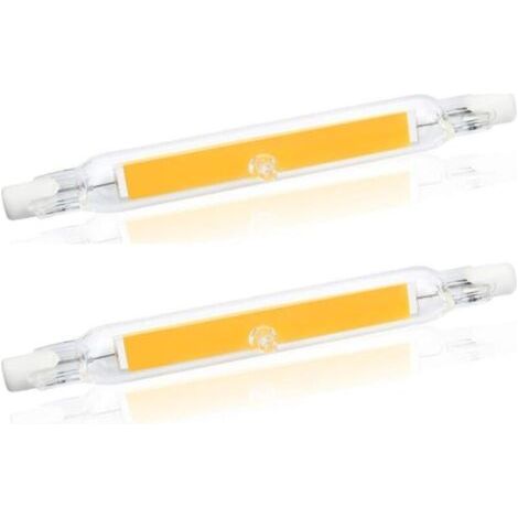 5W R7s 78MM Ampoule LED de J78 COB filament, 500 lumens 360 degrés, 30W 48W 50W équivalent (2pcs, Lumière du jour 4000K) (1/4)