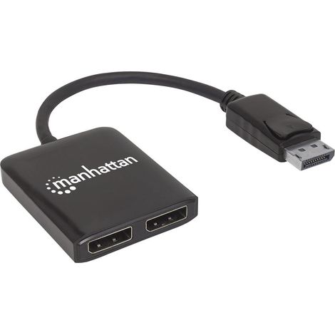 [GEBRAUCHT] B-Ware Manhattan 207768 2 Port Display Port Splitter Switch Hdmi 3810 X 2160 Pixel Tv