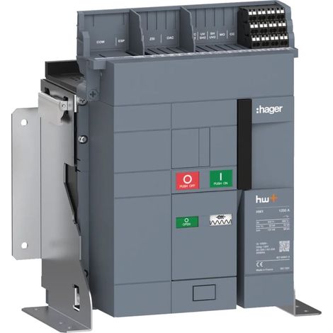 Interrupteur Ouvert HW1 1250A 3P Fixe - HAGER HW1W312FS