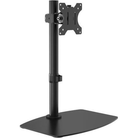 Pied pour Écran LCD - VISION - VFM-DSB - Acier noir - Taille d'écran 13"-32" - Bureau (1/2)