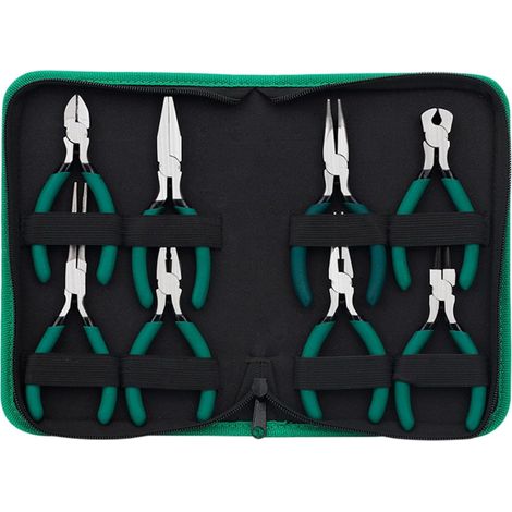 Pinces multifonctions 8 pièces 5" acier carbone, pour atelier (1/5)