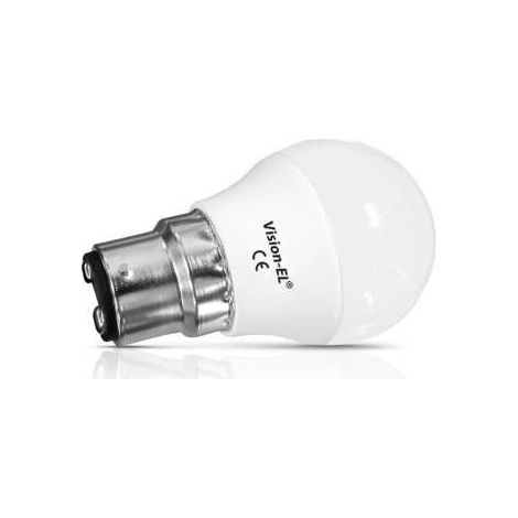 AMPOULE LED B22 BULB G45 6W 4000K (1/3)