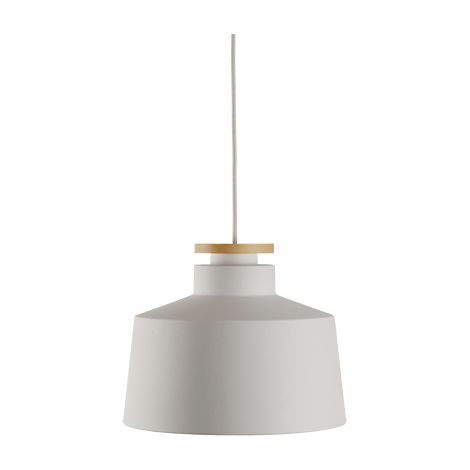 Street M Dome Suspension Plafonnier Blanc Plat 1x E27 (1/2)