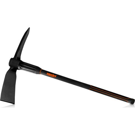Hecht 909100 Kreuzhacke Spitzhacke Flachspitzhacke Breithacke Pickel Hacke 91 cm