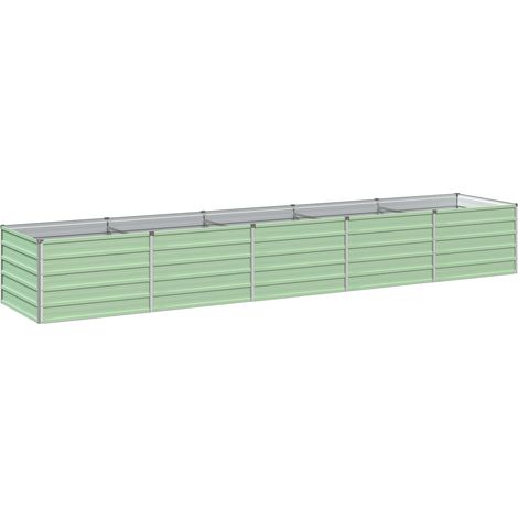 Raised Garden Bed Pastel Green 400 x 80 x 55 cm vidaXL