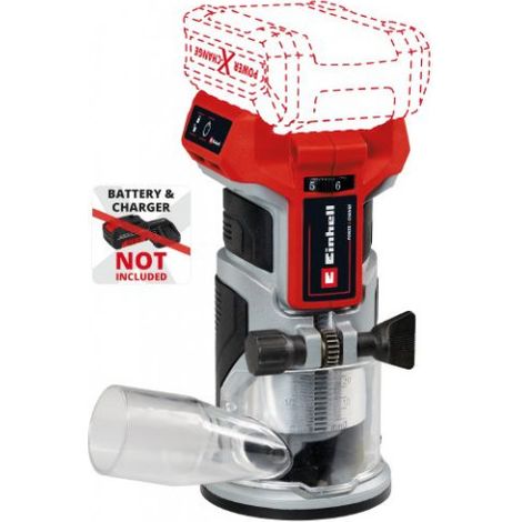 Einhell TP-ET 18 Li BL fresadora sin cable negra (1/5)