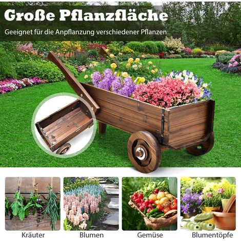 Carrello porta piante carrello porta fiori decorativo con ruote 81 x 40 x 385 cm marrone 88323106 88323106 88323106 88323106 88323106 88323106 88323106 88323106 88323106 88323106 88323106 88323106 883