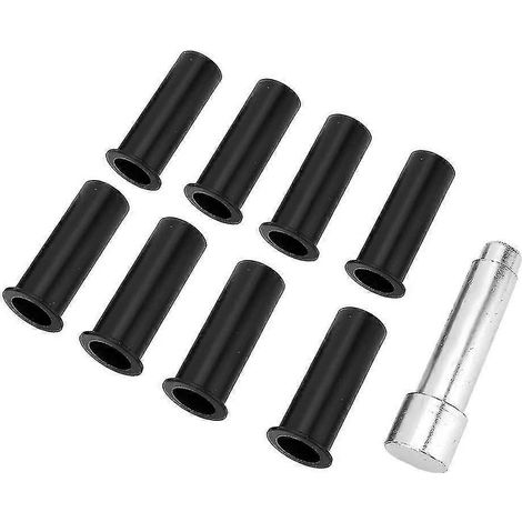 Kit de 8 bagues et doublures d'axes de charnières de porte pour Jeep Wrangler JKU 07-18 2 portes (1/5)