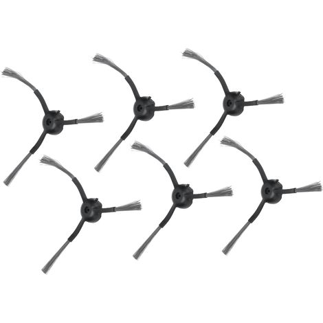 LiebeWH Staubsauger-Seitenbürste, Staubsauger-Seitenbürste, Kehrbürste, verschleißfeste Seitenbürste, 6-teiliges Set für Büros für VIOMI 11/S9 (1/5)