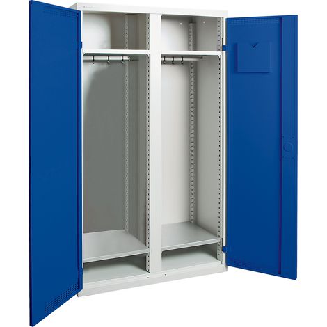 FRANKEL kaiserkraft, Vestiaire, 1 cloison médiane, 4 tablettes (1/5)
