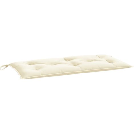 Maison Exclusive - Gartenbank-Auflage Cremeweiß 110x50x7 cm Oxfor