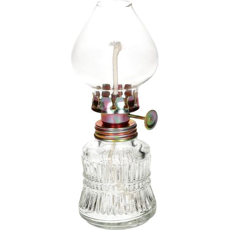 KOTARBAU Mini lampe à huile avec mèche style vintage [Classe énergétique A+] (1/5)