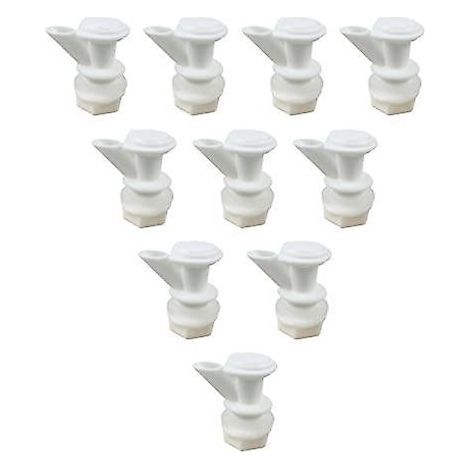 Robinet à bouton-poussoir réutilisable pour fontaines à eau, en plastique sans BPA, lot de 10 (1/3)