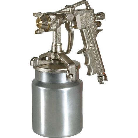 CEVIK PRO - CA-1855/3L Pistola a Spruzzo per Verniciare 1,7mm - Serbatoio 1000cc - Ventaglio Regolabile 160-225mm - Leggera e Ergonomica - Connessione Rapida (1/3)
