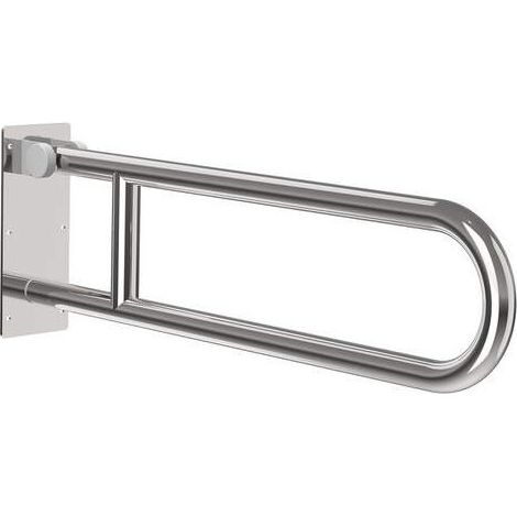 Barre d'Appui 72.5cm Rabattable NORMBAU Eco Care Inox - 20300300009 (1/2)