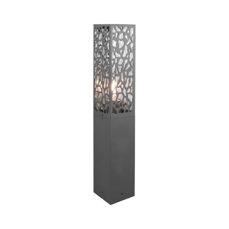 Borne d'extérieur lampe de jardin 60 cm anthracite – Inox pour extérieur – Indice de protection IP44 – 507360142 – Trio
