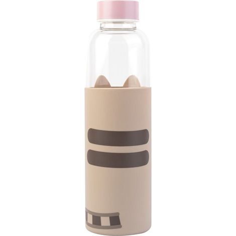 Botella de agua de vidrio pusheen de 500 ml con un diseno adorable (1/5)