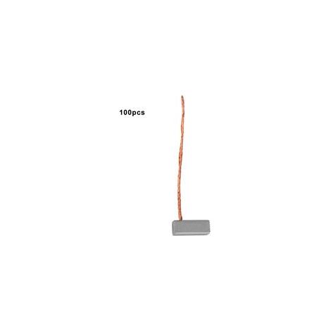 Moteur de pompe à membrane Miniature J420, 100 pièces, remplacement de balais de carbone 6x15mm (1/5)