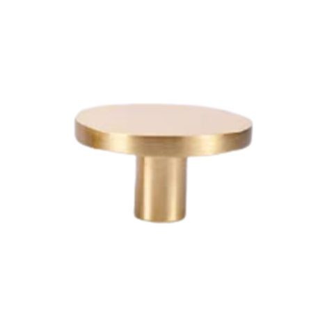 AIDUCHO 3pcs Bouton De Meubles Poignee Meuble Laiton Bouton Tiroir Poignée Boutons De Tirage Rond Boutons De Porte Avec Vis De 25mm, 33x20mm (1/4)