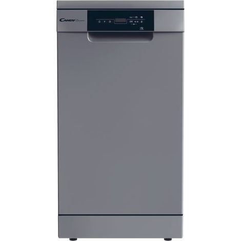 Candy – Lave-vaisselle compact 45cm – 10 couverts – Classe E – 7 programmes de lavage – 47 dB – Pose libre – Commande tactile