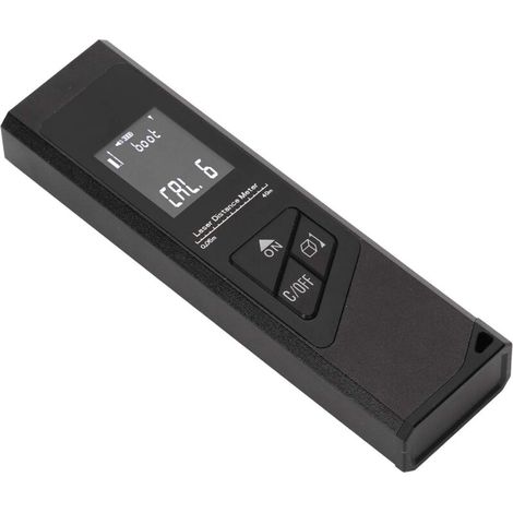 Telémetro láser de 40 m, telémetro con carga USB, telémetro láser infrarrojo, negro (1/3)