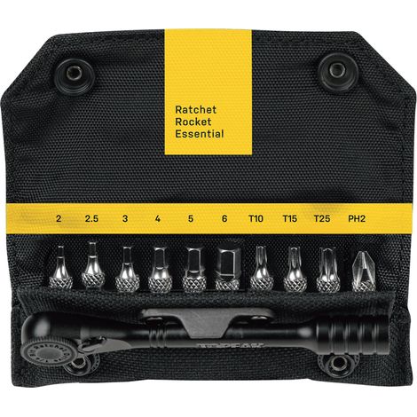 Topeak Ratchet Rocket Essential herramienta compacta de aluminio para bicicleta