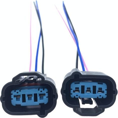Connecteur de capteur d'arbre à cames compatible avec Honda Fit, Civic, CR-V, Accord, City, Vezel et City -- JB1206-3P