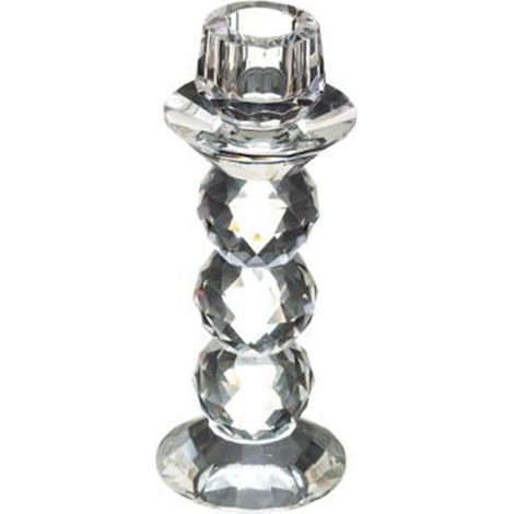 Chandelier Design en Verre "Boule" 16cm Transparent