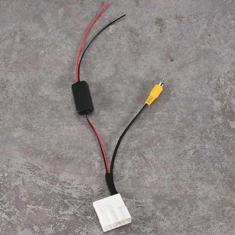 Adaptateur 24 broches pour caméra de recul, connecteur filaire vers autoradio GPS, câble de raccordement vidéo, accessoire auto robuste (1/5)