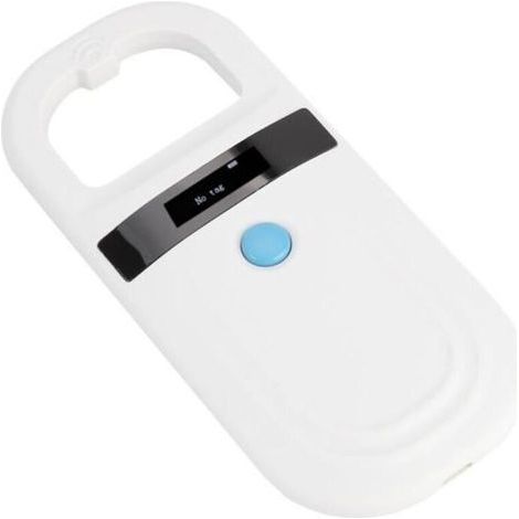 Lesegerät für Haustier-Identifikationschips, Mikrochip-Lesegerät für Haustiere, Mikrochip-Scanner-Display (1/4)