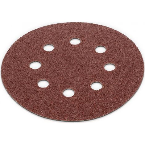 Set di 5 dischi abrasivi velcro 150mm g120 krt231007 kreator (1/2)