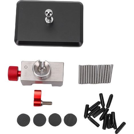 Mini étau de banc avec Base, Rail coulissant rotatif à 360 degrés, pince en acier inoxydable pour la fabrication de bijoux, réparation de modèles artisanaux (1/5)