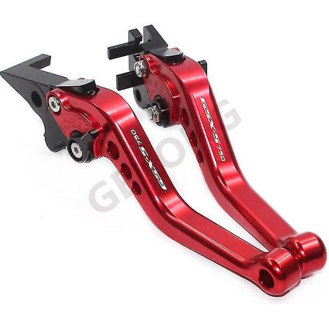 Brems- und Kupplungshebel für Suzuki GSX-S750 (2011–2018)  Lenkergriffe  Rot