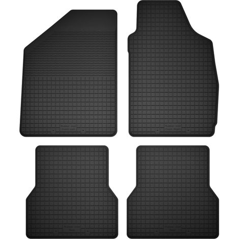 Gummifußmatten für Automatten, 4er-Set, universell passend für: Ford Fiesta MK5 Schrägheck (1999-2002)