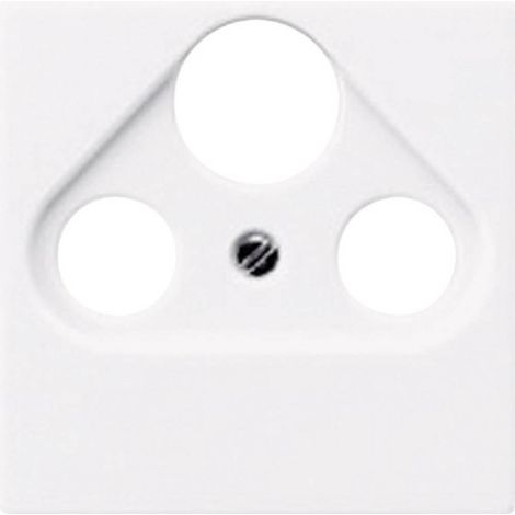 Jung Placca di copertura Presa TV, radio, SAT AS 500 Bianco alpino A561PLSATWW 1 pz. (1/2)
