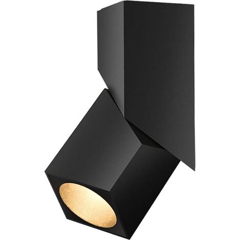 MINKUROW Lámparas De Techo Giratorias De 360 ° Foco De Mazorca Flexible De 90 ° Downlight Montado En Superficie 3w Ac 110-240v 3000k Araña De Techo Para Pantalla De Tela De Imagen Comedor (1/5)