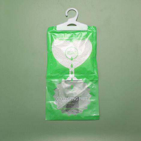 Absorbeur d'Humidité - Paquet de 10 Absorbeurs à Suspension Désiccants Déshumidificateur pour Maison Armoire Bureau 80g / 2.82oz (1/4)