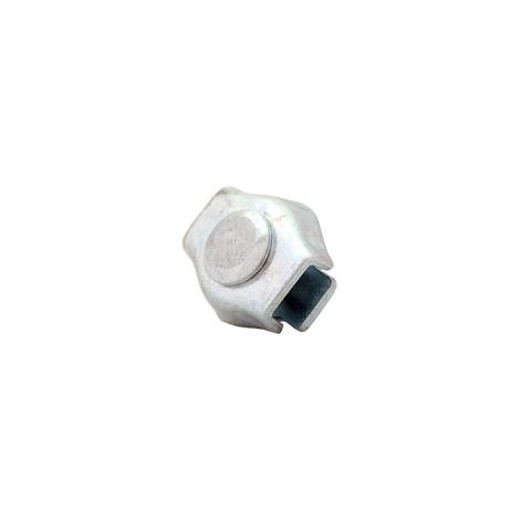 Sattelseilklemme, einfach verzinkt, 6 mm