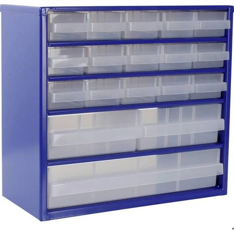 Cassettiera porta minuteria Contenuto 1 pz.