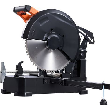 Mophorn Kappsäge Gehrungssäge mit 355mm Edelstahl-Kaltschnittsägeblatt,3500W bürstenlosem Motor und variabler Drehzahl von 750–1200 U/min,geeignet für Metallrohre, flache Profile und I-förmige Stähle (1/5)