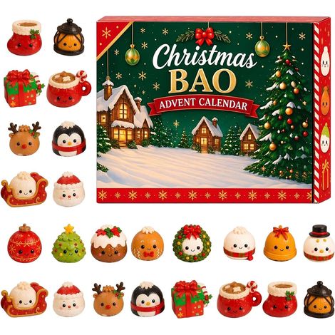 Calendrier de l'Avent 2026 Squishy Nol Surprise Cadeau