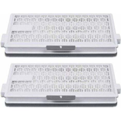 2er-Pack Airclean Plus 50 HEPA-Filter für Miele Complete C3 Powerline Staubsauger, S8340, Air Clean SF-HA 50 für Complete C2 C3 Compact C1 C2-2, 2er-Pack Ersatzteile, von DEBUNS (1/4)