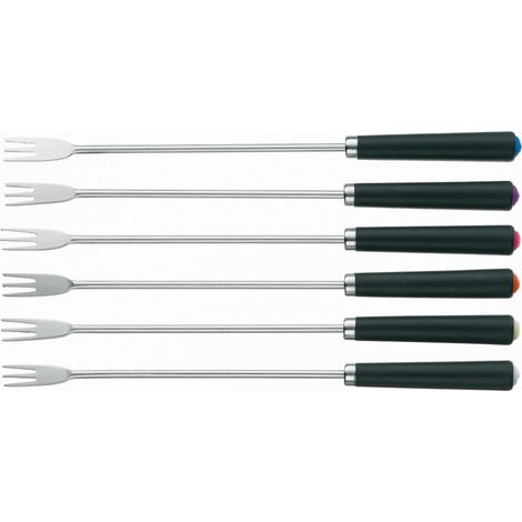 Kela Praline 79314 - Set forchette per fonduta 6 pezzi