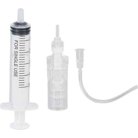 Lot de 9 cartouches de rechange jetables pour stylo de microneedling électrique domestique, pièce de rechange blanche (1/5)