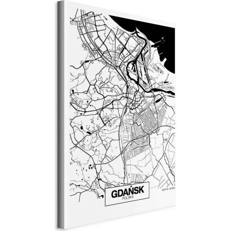 Image - Plan de la ville : Gdańsk (1 partie) vertical (1/5)