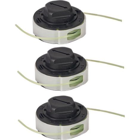 Lot de 3 bobines de tête de débroussailleuse C3-2 pour Stihl Autocut C3-2 FSA 57 FSE 52 FSA57 FSE52 Weed Eater - Pièces de Rechange 4009 710 4305 (1/5)
