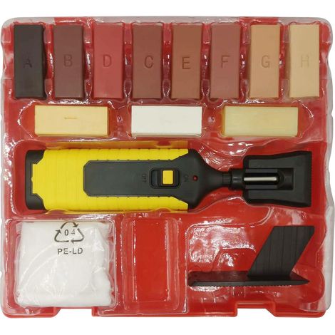 Boden- und Möbelreparaturset, Kratzerabdeckungen und -entferner für Holzböden, Hartholz-, Laminat- und Holzbodenrisse